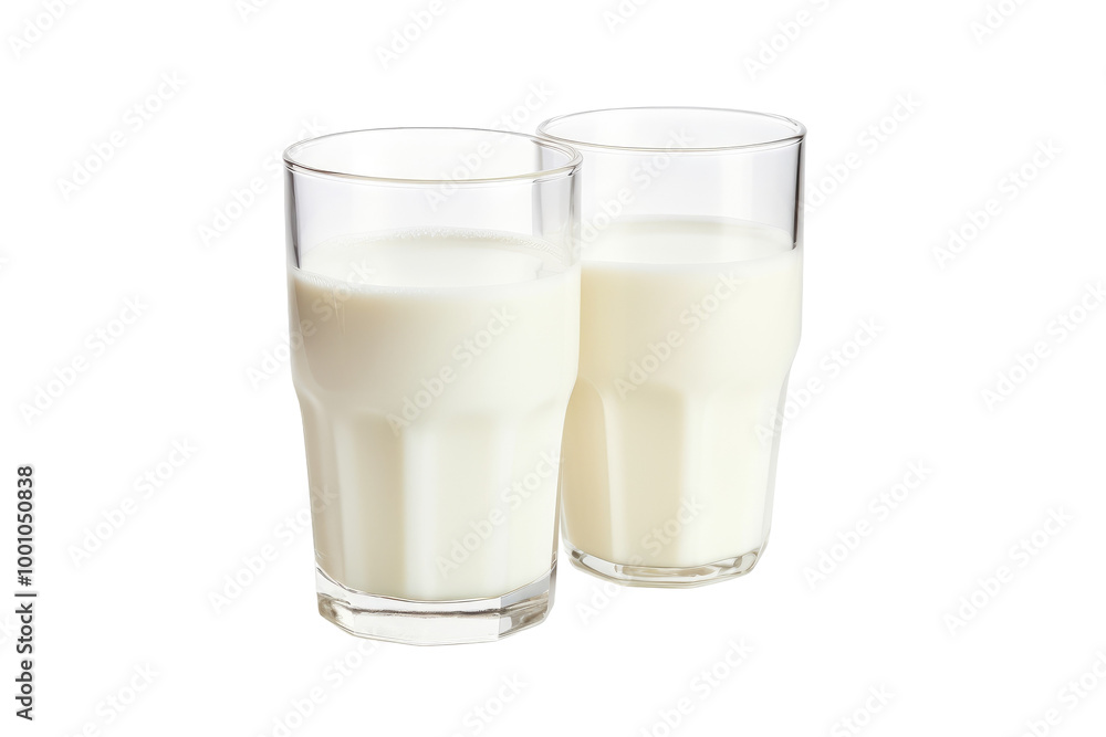 Soy Milk Bottle with Recyclable Label and Twist Cap Isolated on Transparent Background Soy Milk Bottle with Recyclable Label and Twist Cap Isolated on Transparent Background