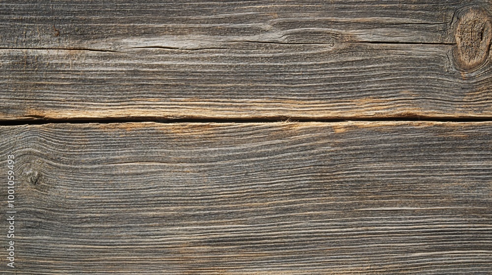 Rustic wooden texture with horizontal grain and knot. Rustic wooden texture with horizontal grain and knot.