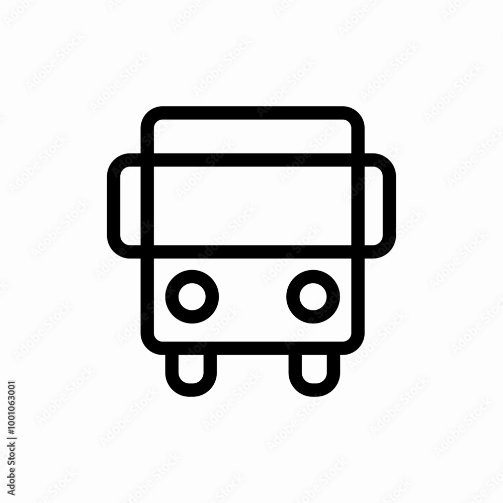 simple school bus icon sign vector simple school bus icon sign vector