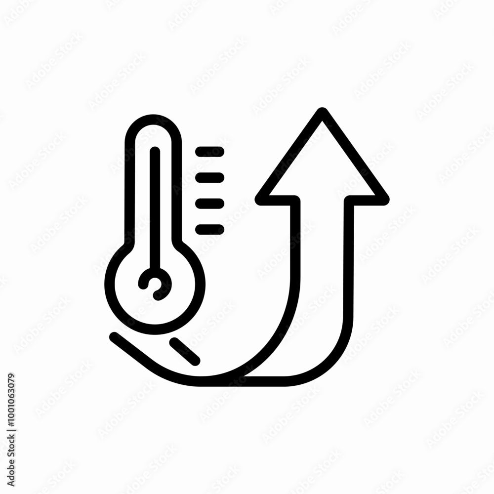 thermometer climat icon sign vector thermometer climat icon sign vector