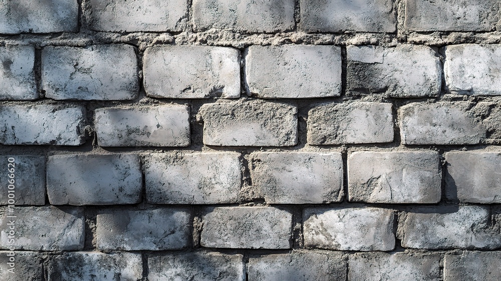 Textured Grey Brick Wall Background for Design Textured Grey Brick Wall Background for Design