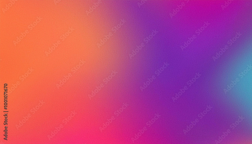 Abstract Gradient Background in Pink, Orange, Purple and Blue Abstract Gradient Background in Pink, Orange, Purple and Blue