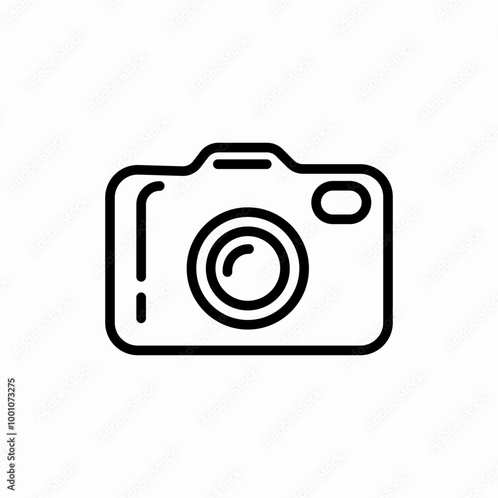 photo camera icon sign vector photo camera icon sign vector