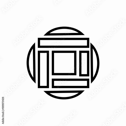 symbol detailed icon sign vector