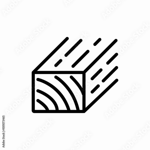wood floor flat icon sign vector