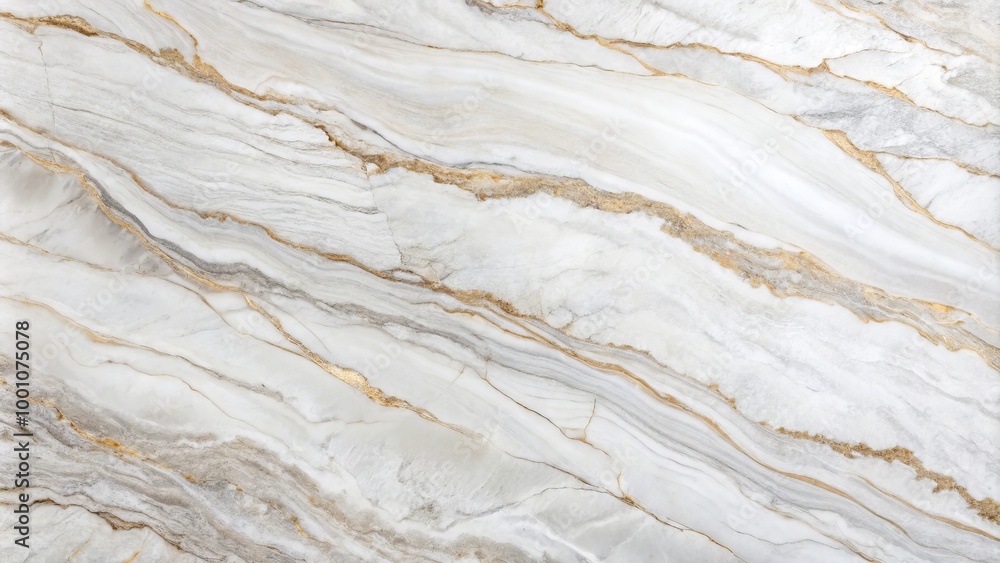 Obraz premium This sophisticated white quartzite texture seamlessly fits classic and modern interiors, offering a refined aesthetic