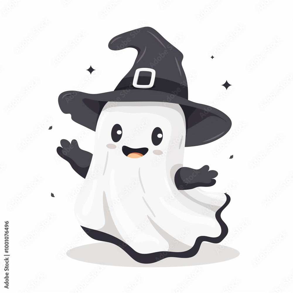 Adorable Halloween ghost character surrounded by elements like bats, pumpkins, and stars, creating a fun and spooky vibe.
Adorable Halloween ghost character surrounded by elements like bats, pumpkins, and stars, creating a fun and spooky vibe.