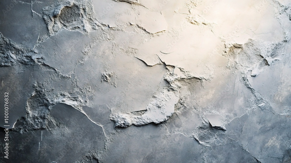 Textured Gray Wall with Cracks and Patterns Textured Gray Wall with Cracks and Patterns