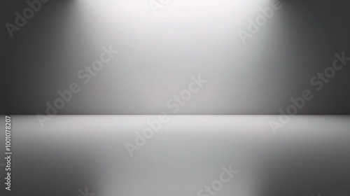 Wallpaper Mural Minimalist Gray Studio Background with Light Effects Torontodigital.ca