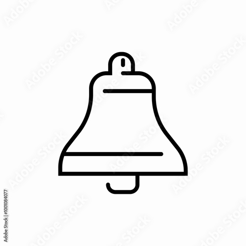 big bell icon sign vector