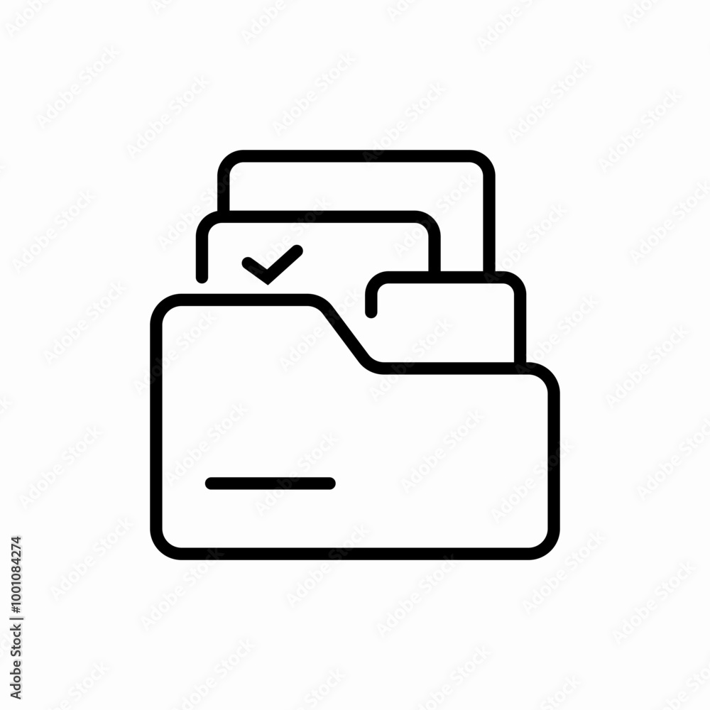 file folder icon sign vector file folder icon sign vector