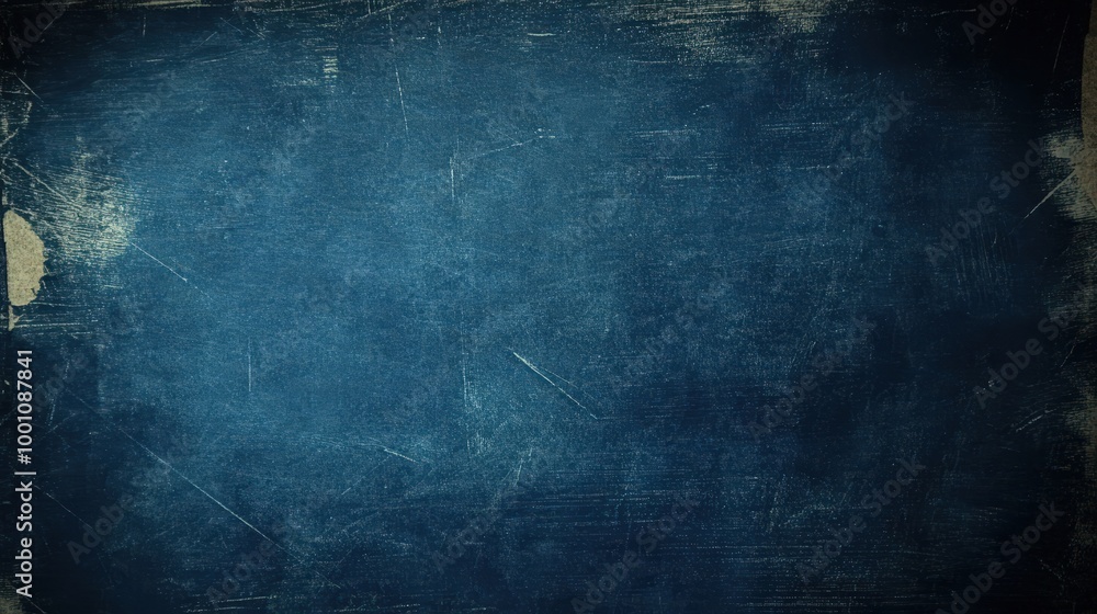 Dark Blue Textured Background with Chaotic Elements Dark Blue Textured Background with Chaotic Elements