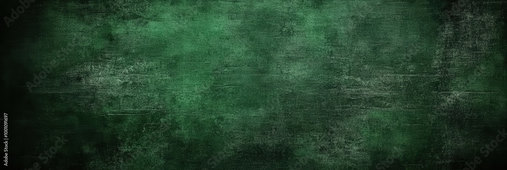 Fototapeta premium Dark Green Grungy Background Texture for Design Use