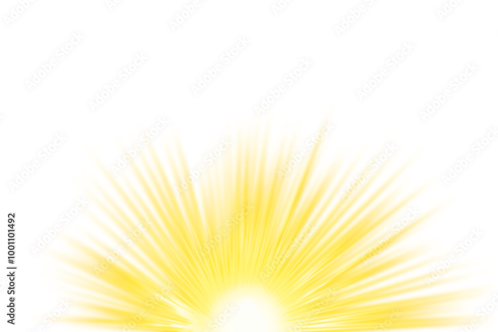 Transparent sunlight rays effect isolated on transparent background PNG Transparent sunlight rays effect isolated on transparent background PNG