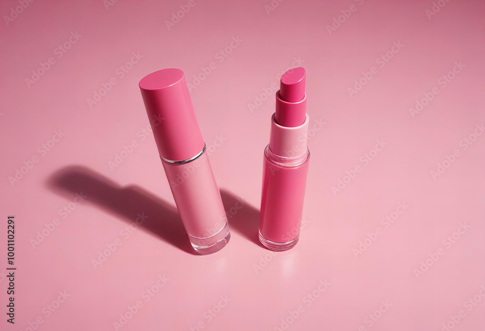Pink lip gloss Pink lip gloss