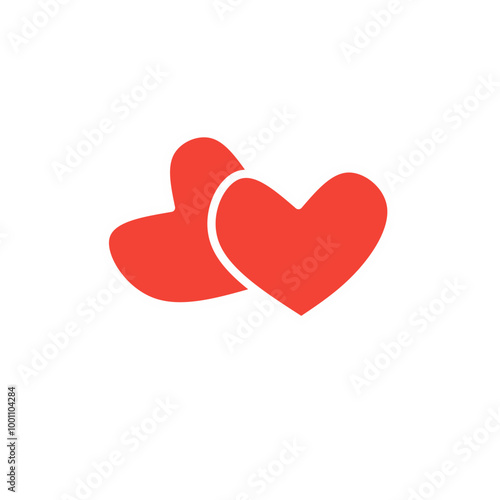 Heart Icon, Editable love Icon. Vector illustration in thin line style.