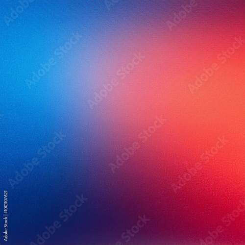 Wallpaper Mural modern and simple blue and red gradient colors background with grain rough texture Torontodigital.ca