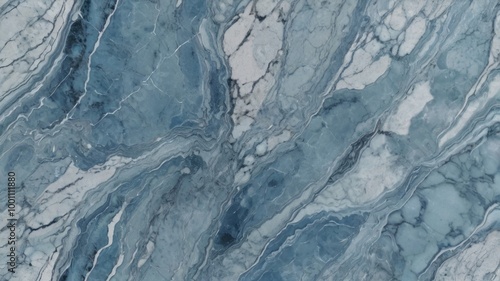 Refined blue marble stone texture background with polished patterns ideal for high end interior