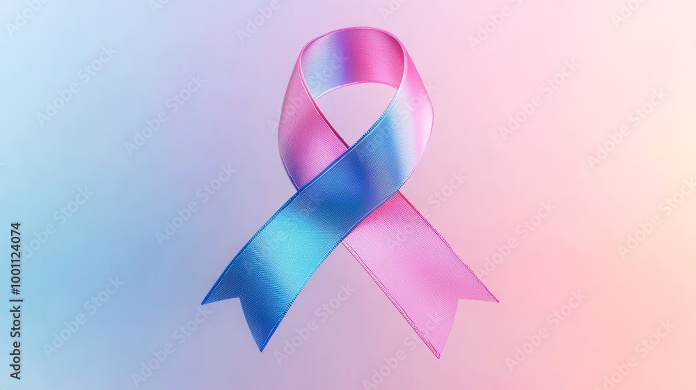 Pink and Blue Ribbon Pink and Blue Ribbon