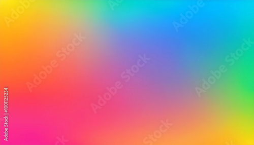 Abstract Rainbow Gradient Background