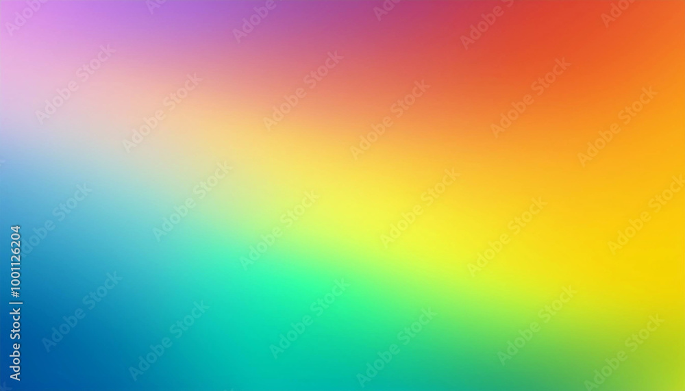 Obraz premium Abstract Rainbow Gradient Background