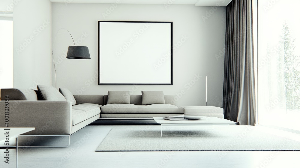 Minimalist modern living room with sleek furniture, neutral colors, and clean lines, showcasing simplicity and spaciousness. 13c822344ff5 Minimalist modern living room with sleek furniture, neutral colors, and clean lines, showcasing simplicity and spaciousness. 13c822344ff5
