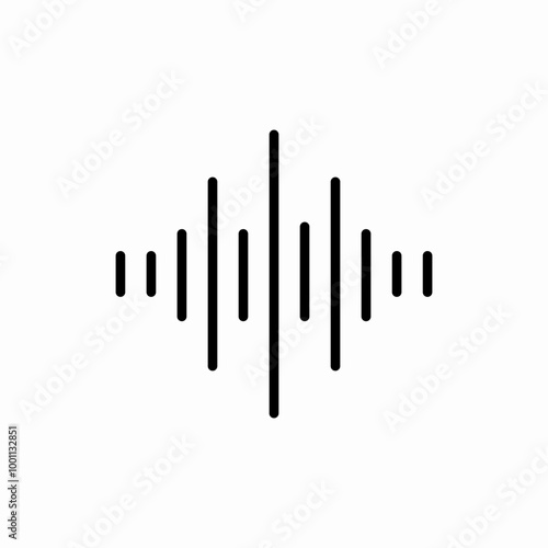 voice sound icon sign vector