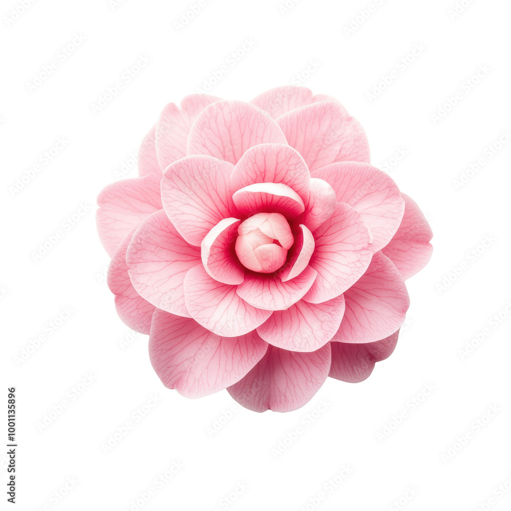 Beautiful pink camellia flower on a transparent background Beautiful pink camellia flower on a transparent background