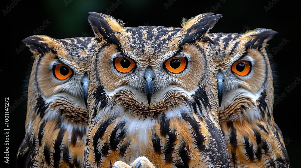 Fototapeta premium great horned owl