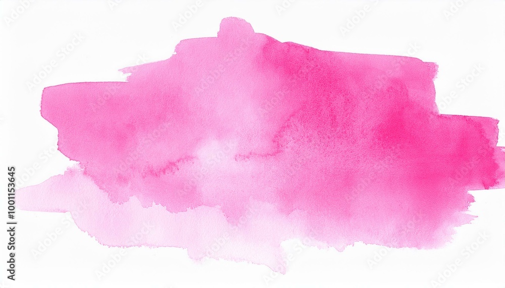 Bright pink pastel abstract watercolor splash brushes texture illustration art paper - Creative Aquarelle painted, isolated on white background, canvas for design, hand drawing. Bright pink pastel abstract watercolor splash brushes texture illustration art paper - Creative Aquarelle painted, isolated on white background, canvas for design, hand drawing.