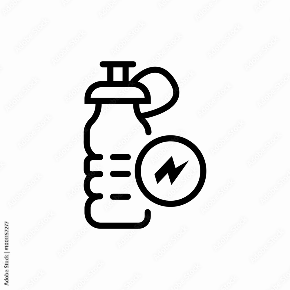 energy drinks icon sign vector