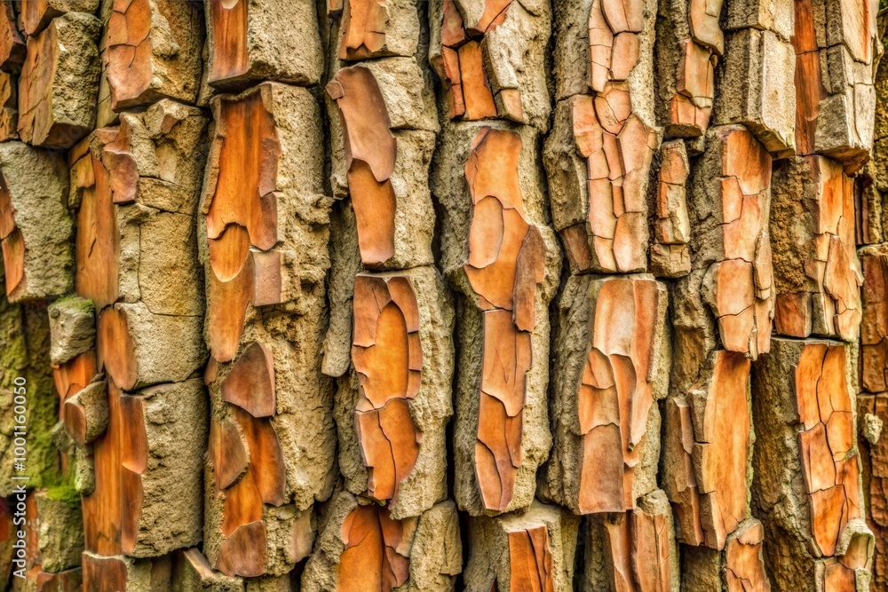 Close-up of tree bark texture with unique natural patterns Close-up of tree bark texture with unique natural patterns