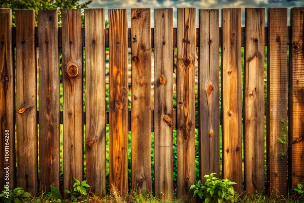 Close-up of weathered wooden fence with rustic texture Close-up of weathered wooden fence with rustic texture