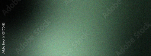 Ombre gradient. Royal Green atoll color. Noise grain rough grungy. Black dark, light jade petrol Royal green. Texture with bright spots and Noise grain rough grungy.
