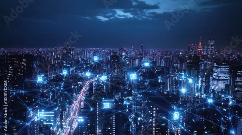 Connected City: A Network of Lights and Technology