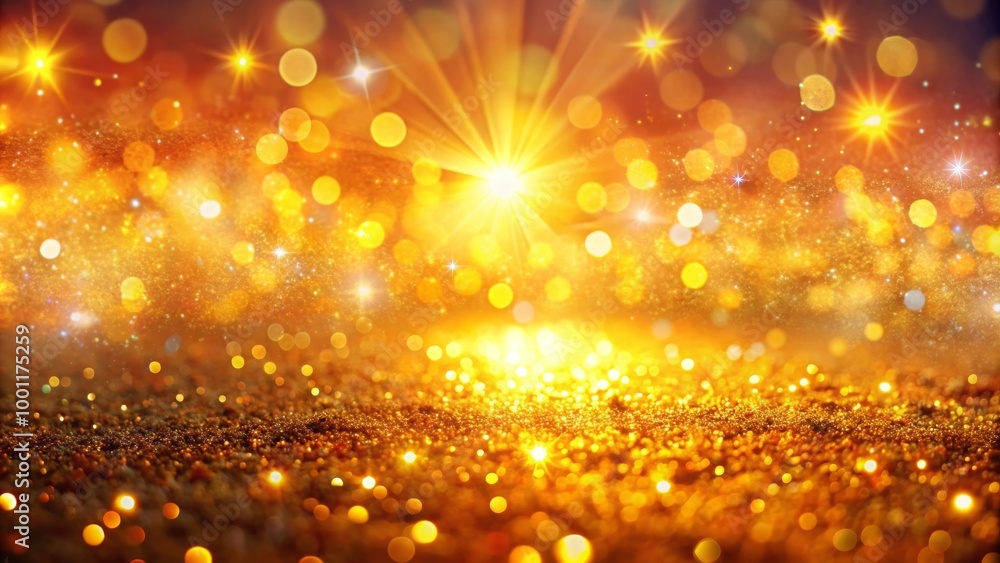 Shimmering lights and glitters on a abstract festive background with copy space Shimmering lights and glitters on a abstract festive background with copy space