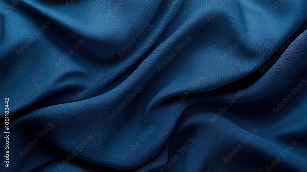 Abstract Blue Fabric Texture Abstract Blue Fabric Texture