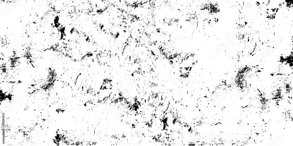 Fototapeta premium Dust Overlay Distress Grainy Grungy Effect. Rough grunge pattern design. Watercolor dry brush strokes texture. 
