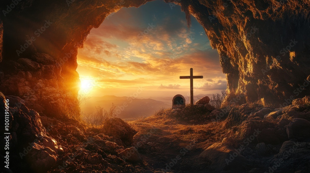 Fototapeta premium Resurrection Dawn