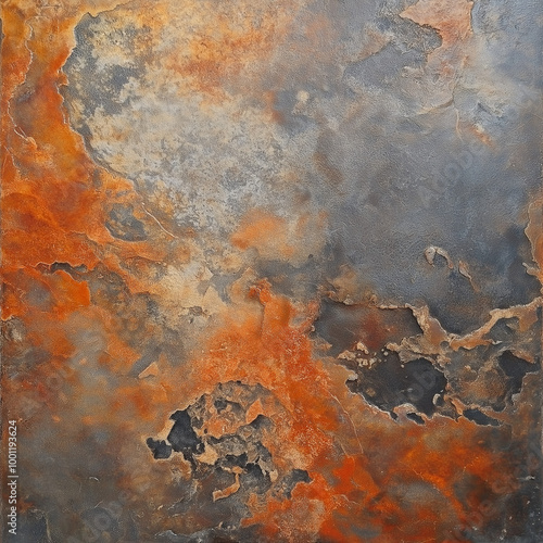 Abstract Textured Artwork in Warm Tones