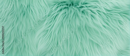 Abstract Turquoise Fur Texture