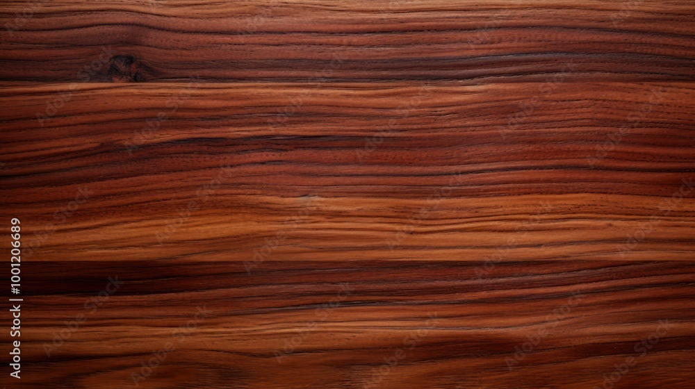 Fototapeta premium Natural Mahogany Wood Texture - Detailed Wooden Grain Surface for Background or Design Elements with Copy Space for Text