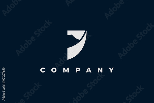 white horse number seven modern logo