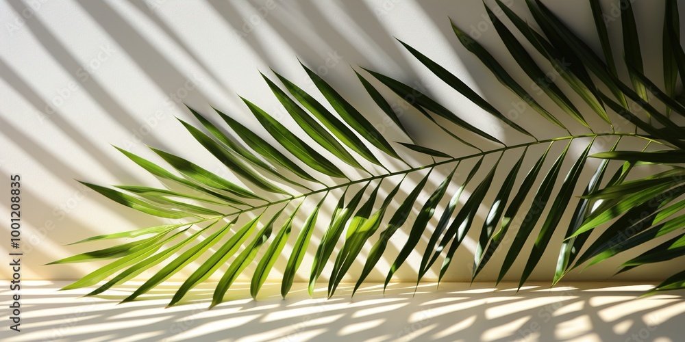 palm tree leaf palm tree leaf