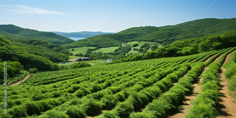vineyard in region vineyard in region
