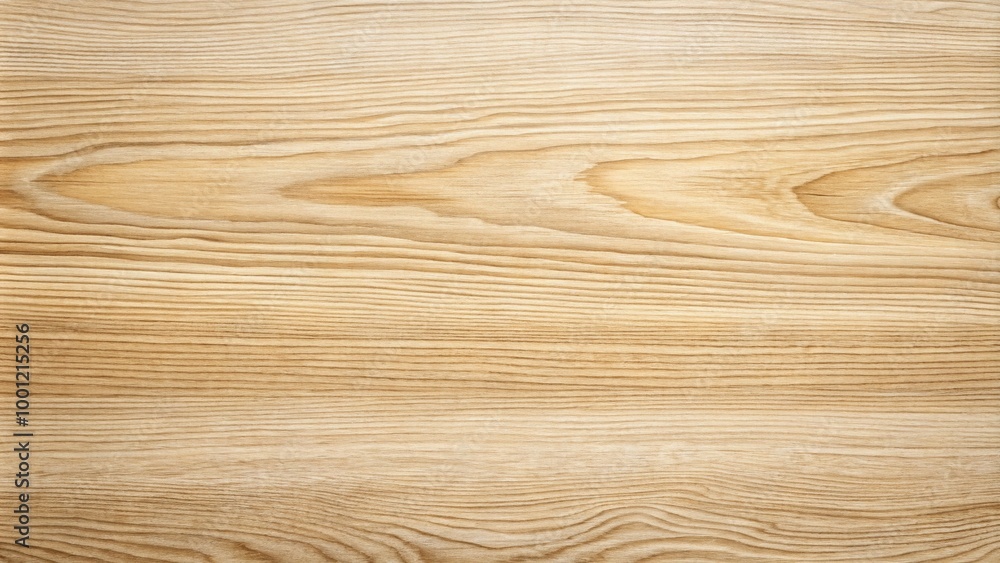 Natural wooden texture serving as a clean and minimalist background with subtle grain patterns, illuminated with soft Natural wooden texture serving as a clean and minimalist background with subtle grain patterns, illuminated with soft