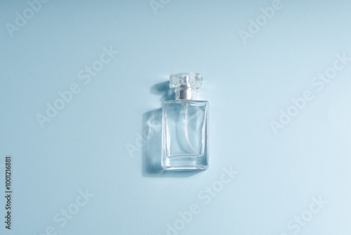 perfume bottle top view