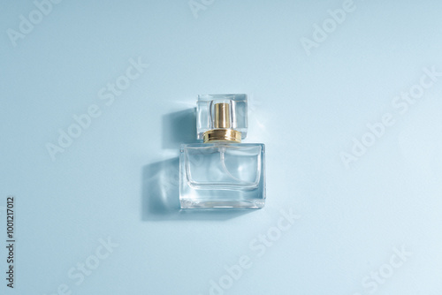 perfume bottle top view