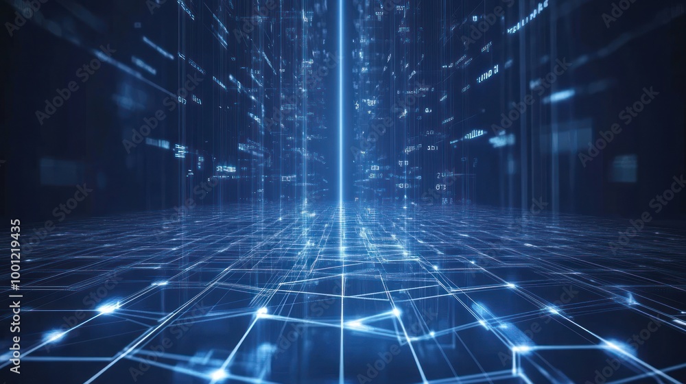 Digital Network Abstract Digital Network Abstract