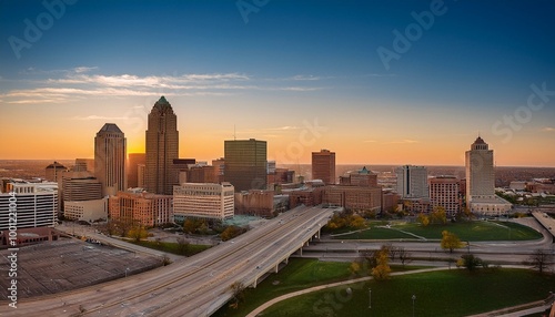 Exploring the urban landscape of omaha, nebraska in the united states